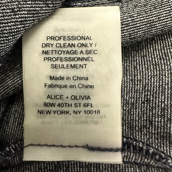 Alice + Olivia Short Sleeve Tiffany Dress in Gray‎ Size 10 NWT! - Picture 8 of 10